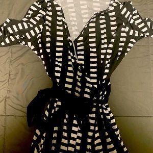 Black and White LulaRoe dress